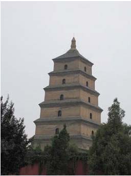 游西安大、小雁塔(图)